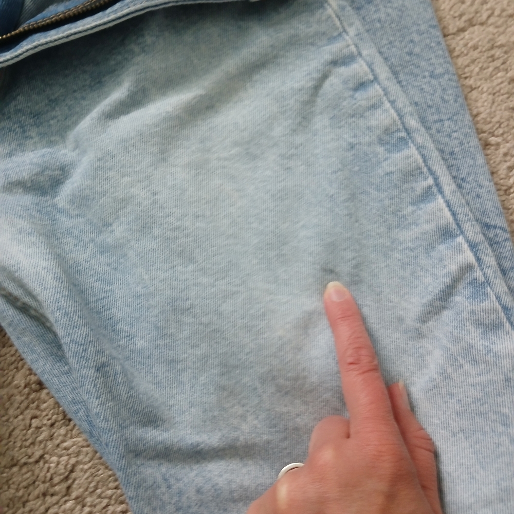 Abercrombie & Fitch Ultra High Rise 90's Straight leg Jeans size 0/25 - Picture 11 of 12
